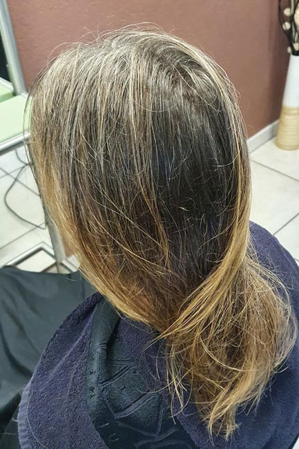 the best natural hair color - blonde 13 before