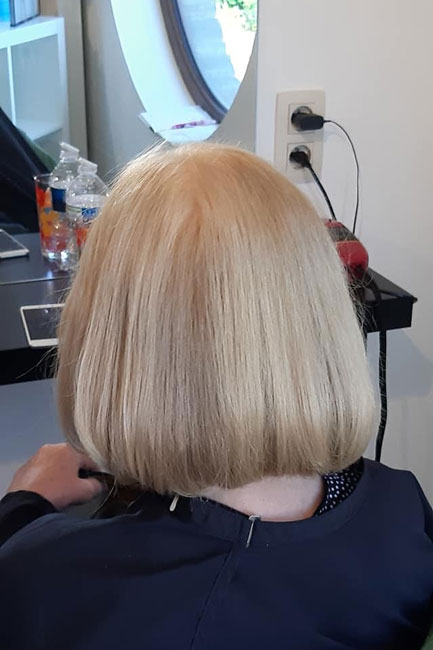 natürliches haarfärbemittel - blond 7 nachher